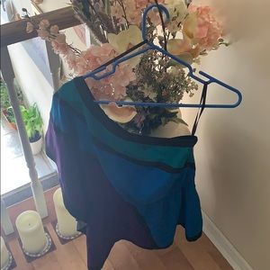 Bebe One Shoulder Blouse